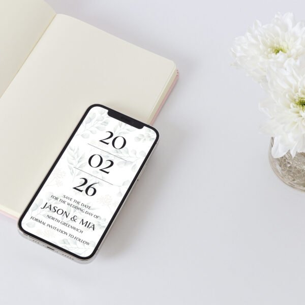 Verdure Save the Date | Digital E-Invite - Image 2