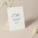 Bridesmaid card +€5.00