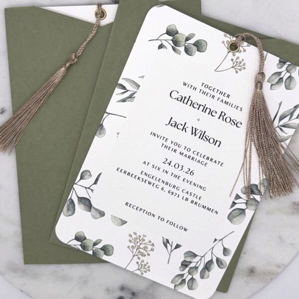Verdure Wedding Invitation - Image 3