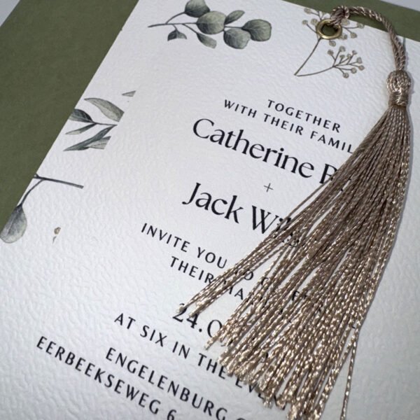 Verdure Wedding Invitation - Image 4