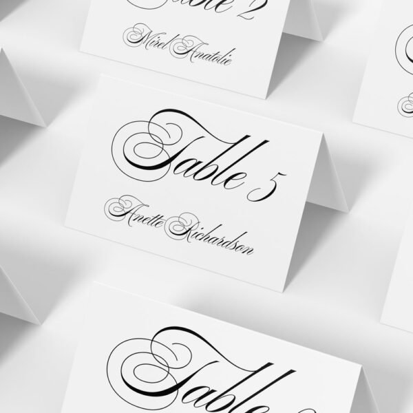 Escort cards