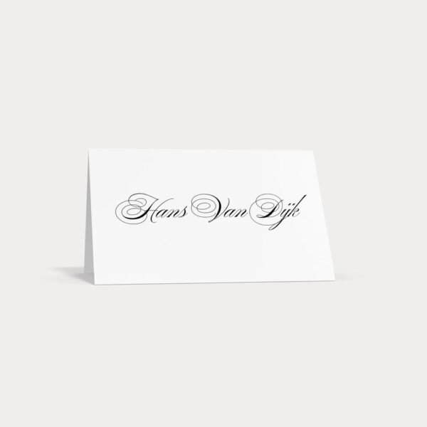 Genevieve Place Cards – Folded Wedding Name Cards - Image 3