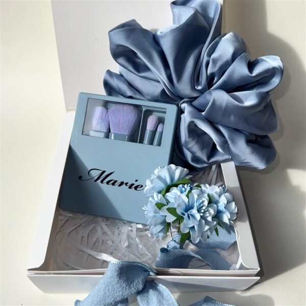 Personalized Bridesmaid Proposal Box Blue Set - Image 2