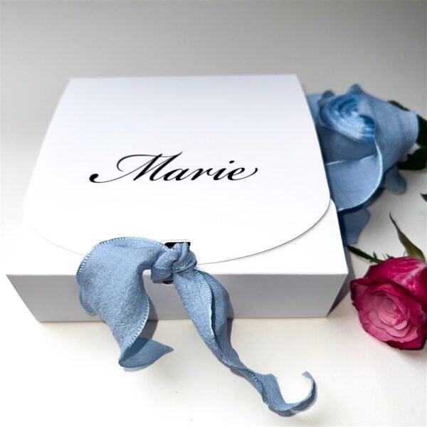Personalized Bridesmaid Proposal Box Blue Set - Image 3
