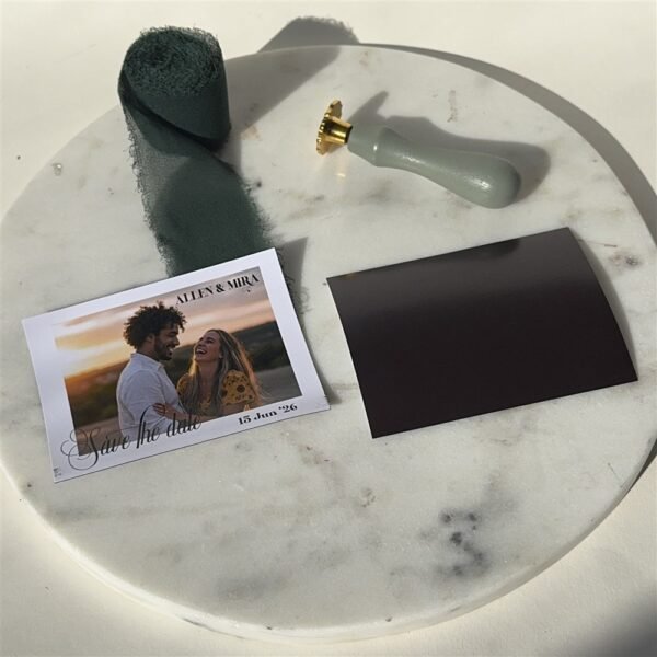 Save The Date Magnets With Custom Photo - Image 3